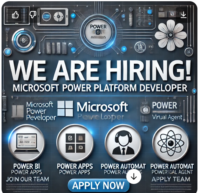 poster_hiring_power_platform_developer